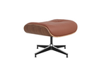 Classic Charles Eames Lounge Chair & Ottoman Replica – Tan Brown Leather & Walnut Wood | Mid-Century Modern Lounge Set