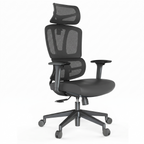 Premium D211 Ergonomic High Back Mesh Office Chair – Black | Adjustable Swivel Desk Chair with Lumbar Support & Headrest