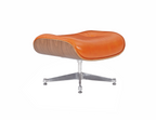 Premium Eames Lounge Chair & Ottoman Replica – Waxy Camel Leather & Walnut Wood