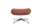 Charles Eames Lounge Chair & Ottoman Replica – Tan Brown Italian Leather | Walnut Wood | Chrome Base