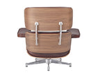 Premium Charles Eames Lounge Chair & Ottoman Replica – Waxy Chocolate Italian Leather | Walnut Wood