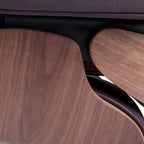 Classic Eames Lounge Chair & Ottoman Replica – Brown Leather & Walnut Wood | Mid-Century Modern Lounge Set